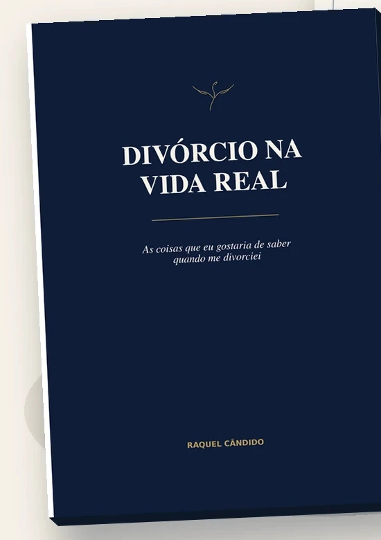 Capa do livro Divórcio na Vida Real, de Raquel Cândido.